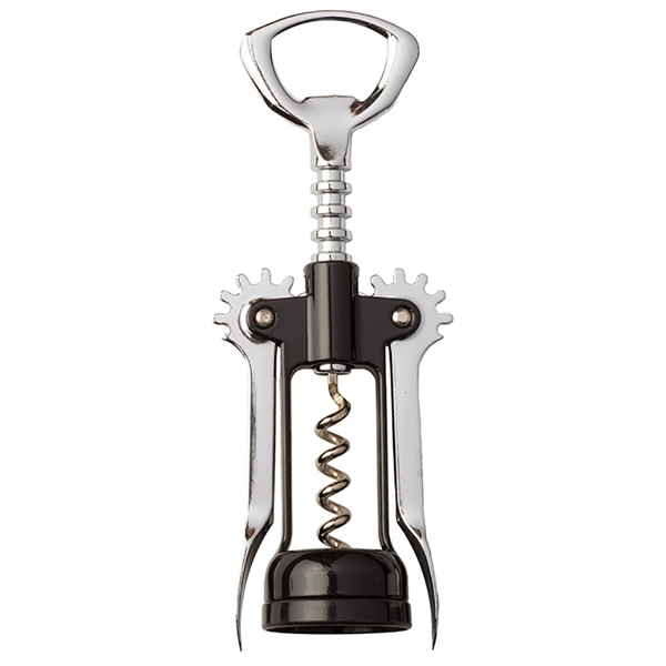 Wing Corkscrew, Open Spiral Worm, Chrome Plated - Image 4