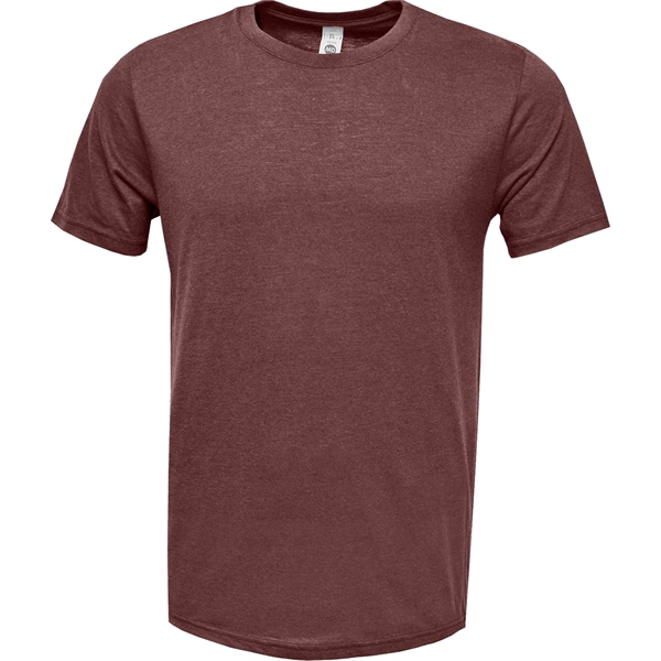 Men's Tri-Blend Crewneck Short Sleeve T-Shirt - Image 3