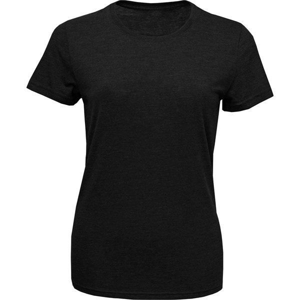 Ladies Tri-Blend Crewneck Short Sleeve T-Shirt - Image 5
