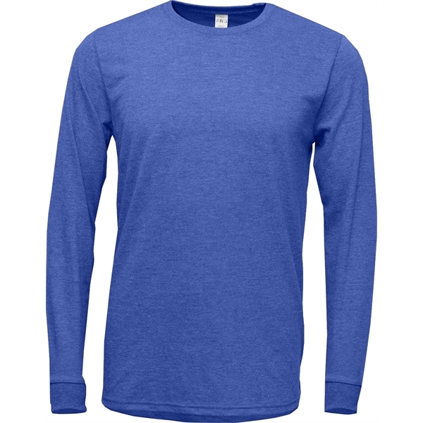 Adult Tri-Blend Crewneck Long Sleeve T-Shirt - Image 5