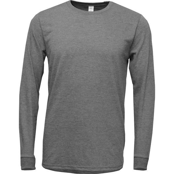Adult Tri-Blend Crewneck Long Sleeve T-Shirt - Image 6