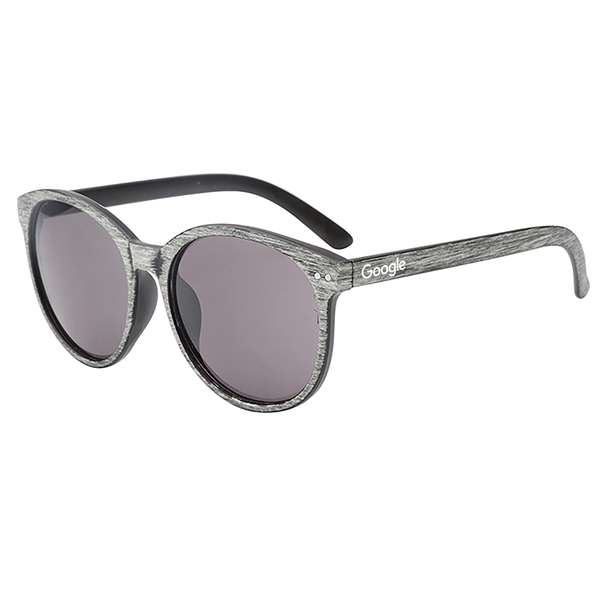 Wynwood - Wood Brushed Dark Lenses Promotional Sunglasses - Image 3
