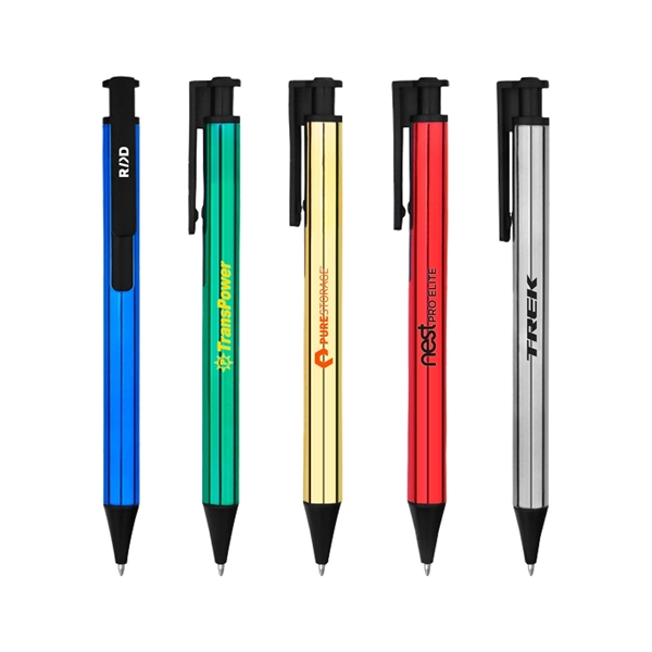 Bright Color Plastic Ballpoint Pen - Image 1