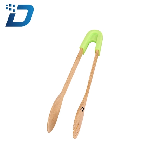 Bamboo Silicone Food Bread BBQ Food Clip - Image 3