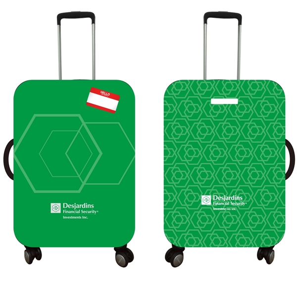 Traveler Full Color Luggage Cover - Image 11