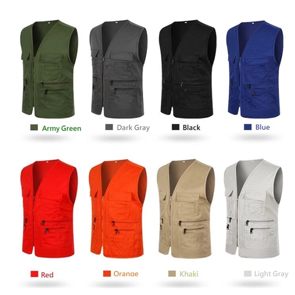 Multi-pocket vest