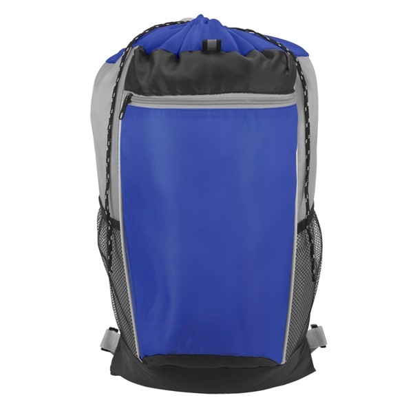Tri-Color Drawstring Backpack - Image 7