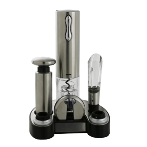Wine Lover's Stainless Steel Deluxe Set, 7 Pieces
