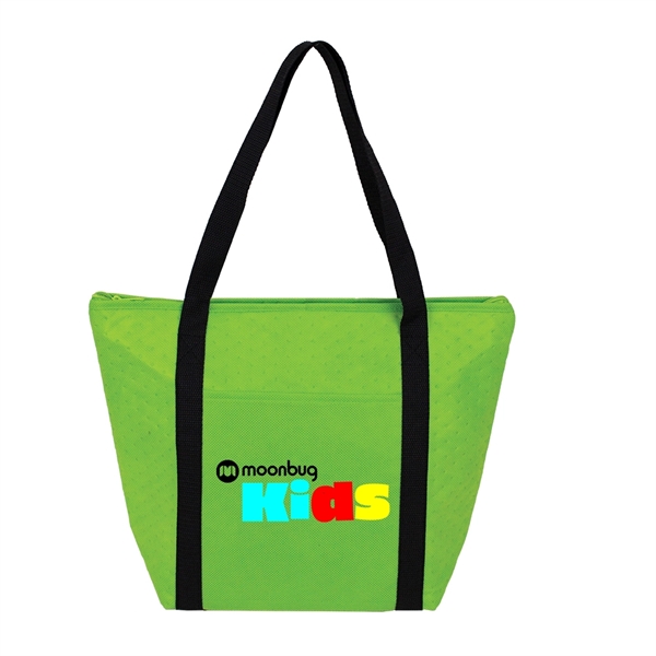 Insulated Zipper Cooler Tote - Image 3
