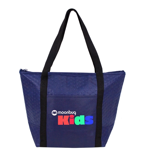 Insulated Zipper Cooler Tote - Image 4