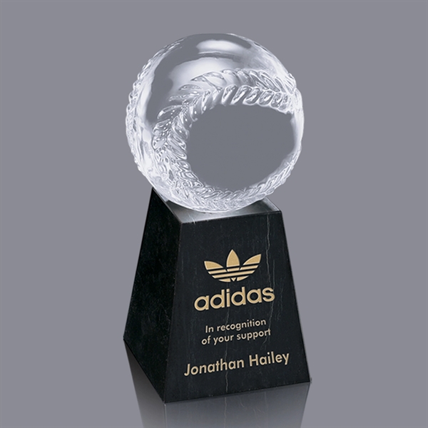 Sports Balls Award on Marble - Image 3