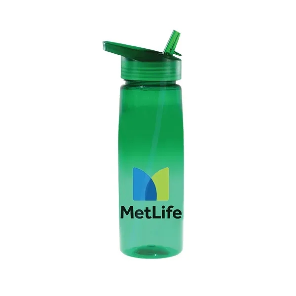 30 oz. Poly-Saver PET Bottle with Straw Cap, Full Color Digi - Image 4