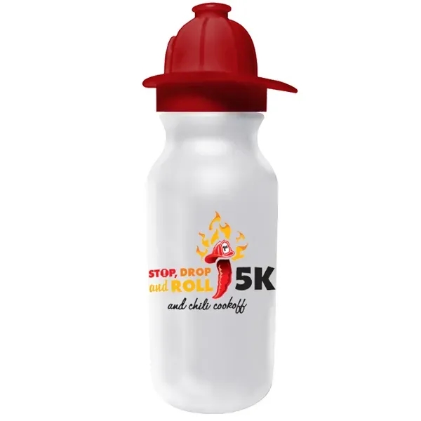 20 oz. Value Cycle Bottle with Fireman Helmet Push'n Pull Ca - Image 16