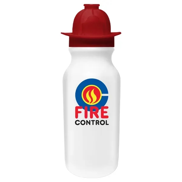 20 oz. Value Cycle Bottle with Fireman Helmet Push'n Pull Ca - Image 17