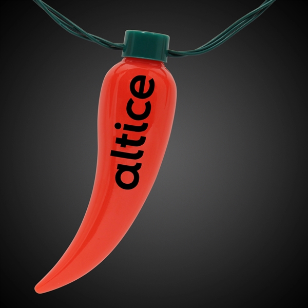 LED Chili Pepper Necklace - Image 2
