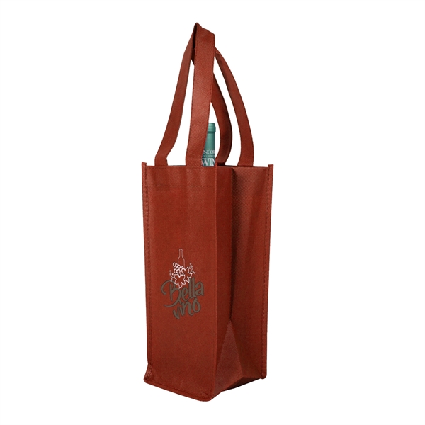 Hospitality Non-Woven One Bottle Wine Bags - Image 5