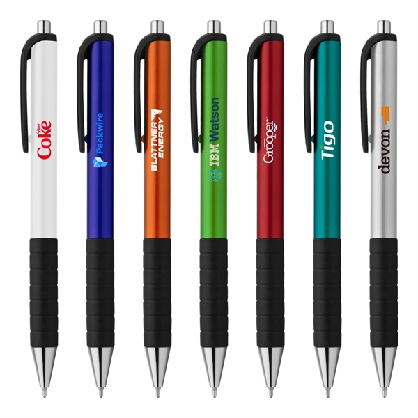 Matte Finish Hybrid Ink Ballpoint Pen - Image 1