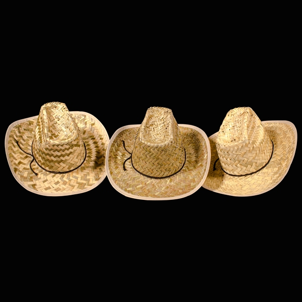 Western Cowboy Hat with Imprinted Hat Band - Image 5