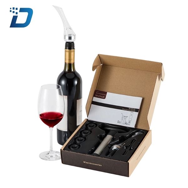 Wine Accessories Deluxe Set Giftbox - Image 2