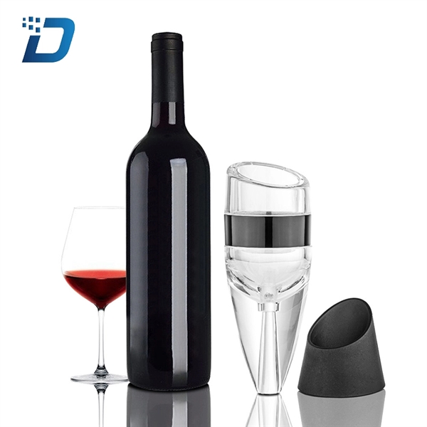 Plastic Wine Aerator with Gift Box - Image 3