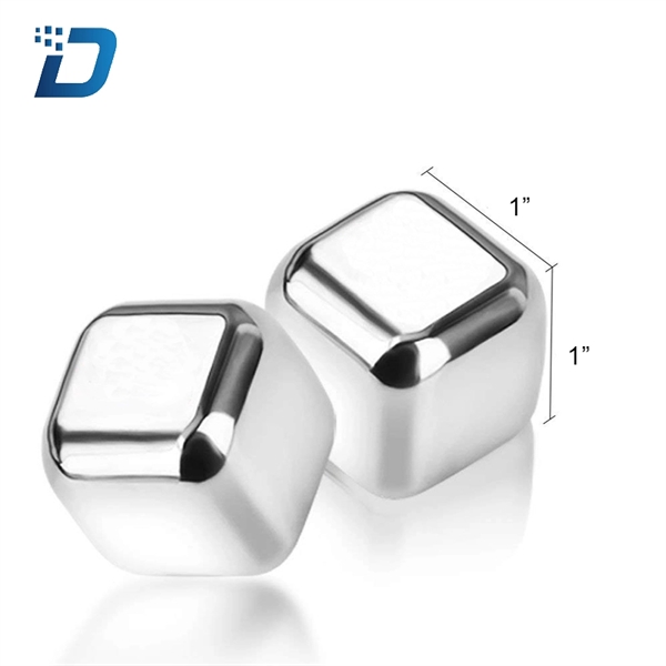 Reusable Stainless Steel Ice Cubes - Image 3