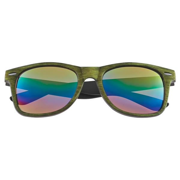 Woodtone Mirrored Malibu Sunglasses - Image 4