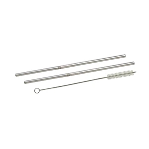 Reuse-it™ 3pc Stainless Steel Straw Set
