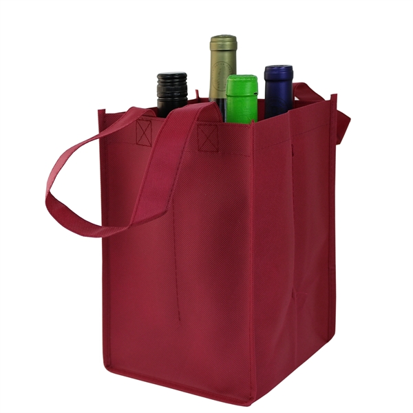 Vino Sack™ Four-Bottle Wine Tote - Image 2