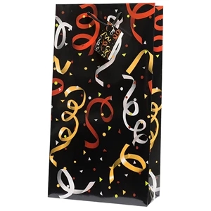 Party Time Double Wine Bottle Gift Bag