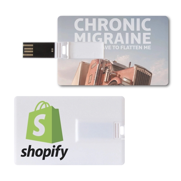 Credit Card USB Flash Drive (1GB - 32GB+) - Image 1