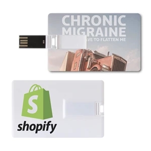 Credit Card USB Flash Drive (1GB - 32GB+)