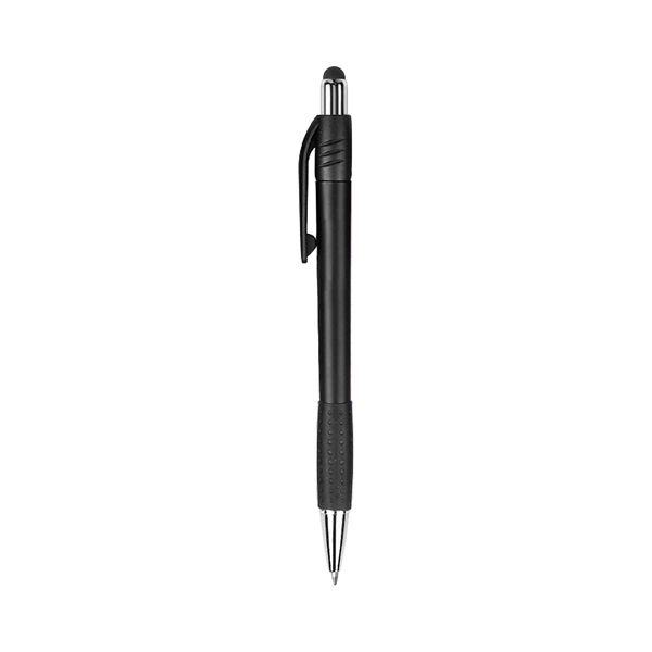 Slim Rubber Grip Stylus Ballpoint Pen  - Image 3