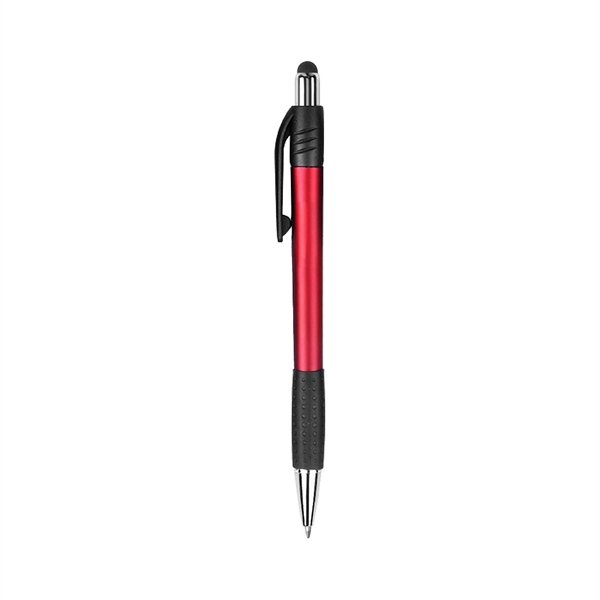 Slim Rubber Grip Stylus Ballpoint Pen  - Image 6