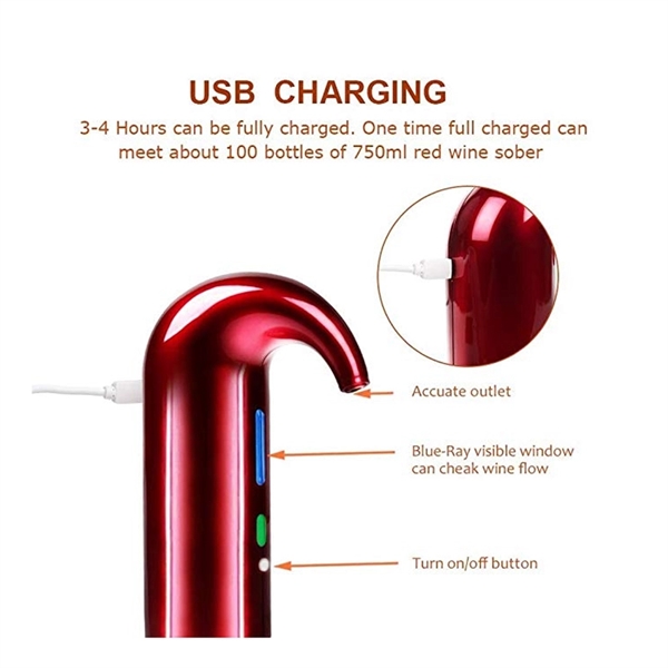Rechargeable Electric Wine Decanter  - Image 5