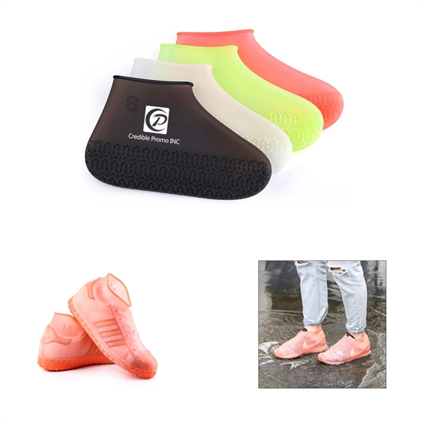 Waterproof Silicone Rain Shoe Cover - Image 1