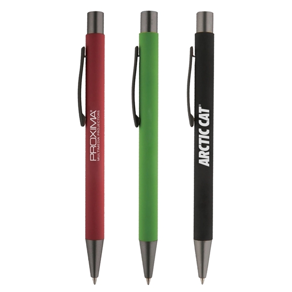 British Soft Touch Metal Pen - Image 2