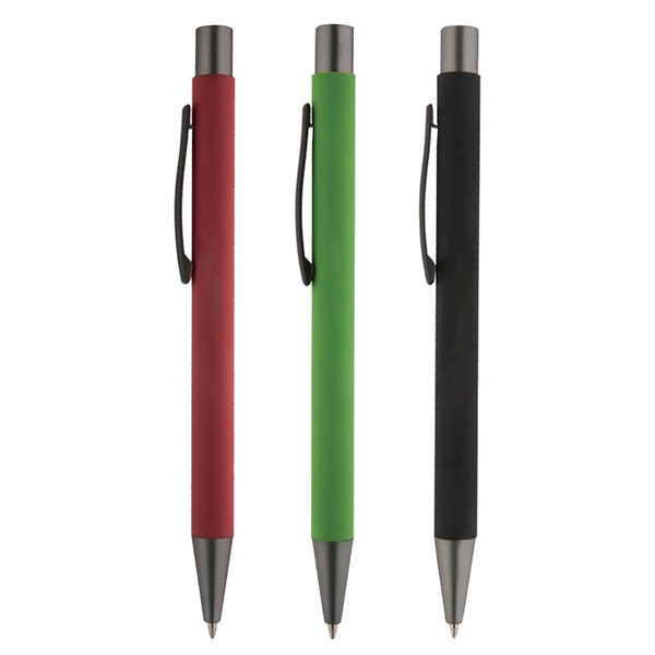 British Soft Touch Metal Pen - Image 1