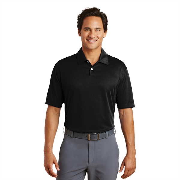 Nike Dri-FIT Pebble Texture Embroidered Polo - Image 3