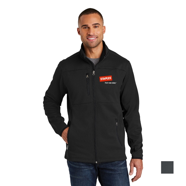 Port Authority® Pique Fleece Jacket - Image 1
