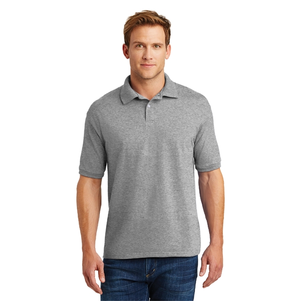 Hanes® EcoSmart® - 5.2-Ounce Jersey Knit Sport Shirt - Image 3