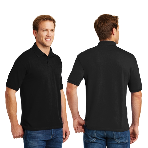 Hanes® EcoSmart® - 5.2-Ounce Jersey Knit Sport Shirt - Image 4