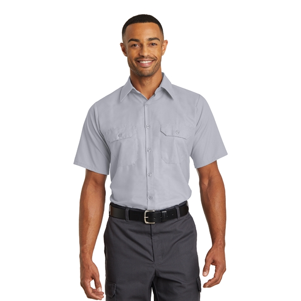 Red Kap® Short Sleeve Solid Ripstop Shirt - Image 2