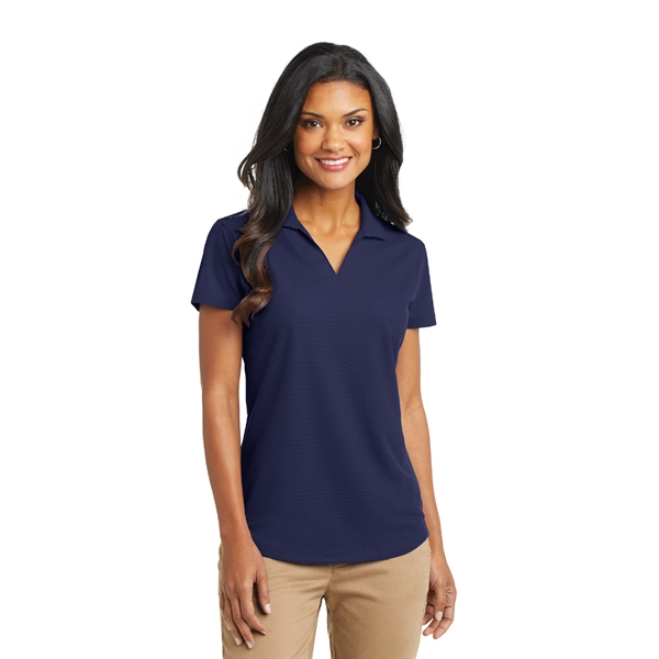 Port Authority® Ladies Dry Zone® Embroidered Grid Polo - Image 10