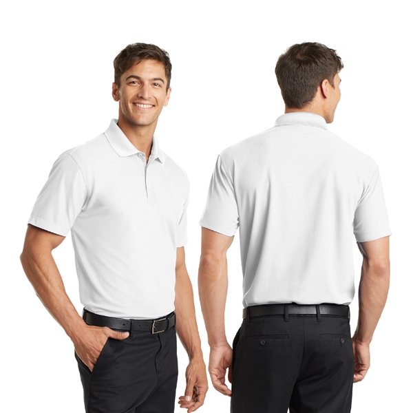Port Authority® Dry Zone® Embroidered Grid Polo - Image 5