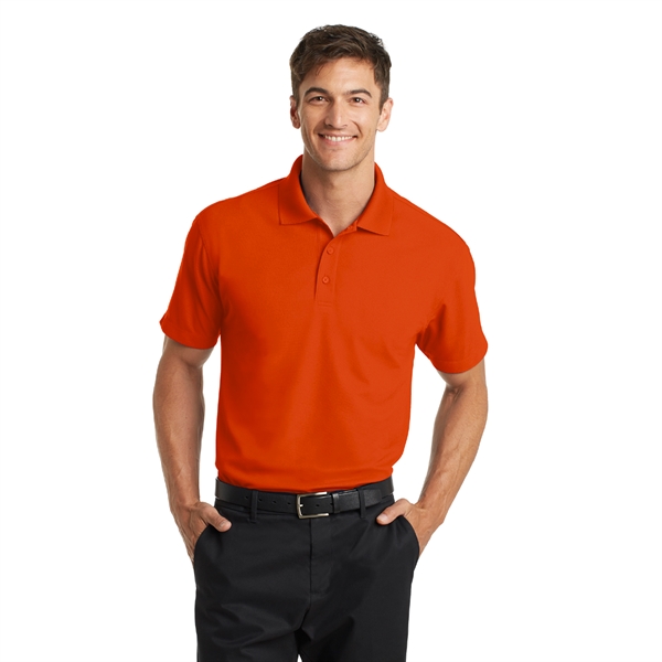 Port Authority® Dry Zone® Embroidered Grid Polo - Image 7