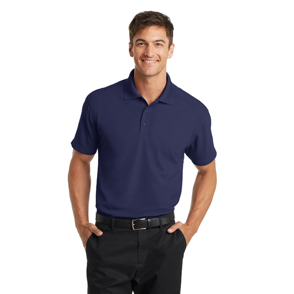 Port Authority® Dry Zone® Embroidered Grid Polo - Image 9