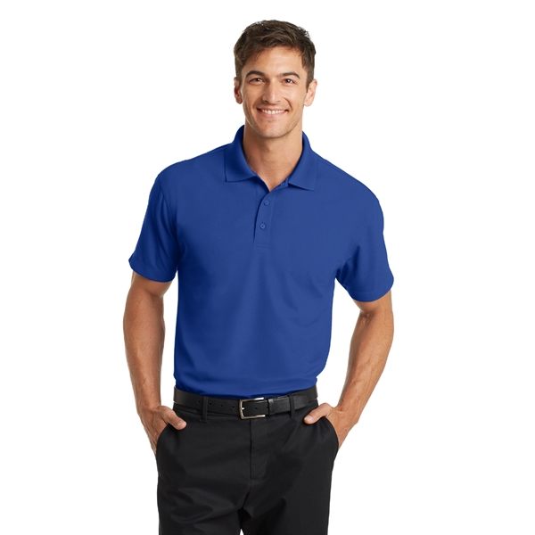 Port Authority® Dry Zone® Embroidered Grid Polo - Image 11