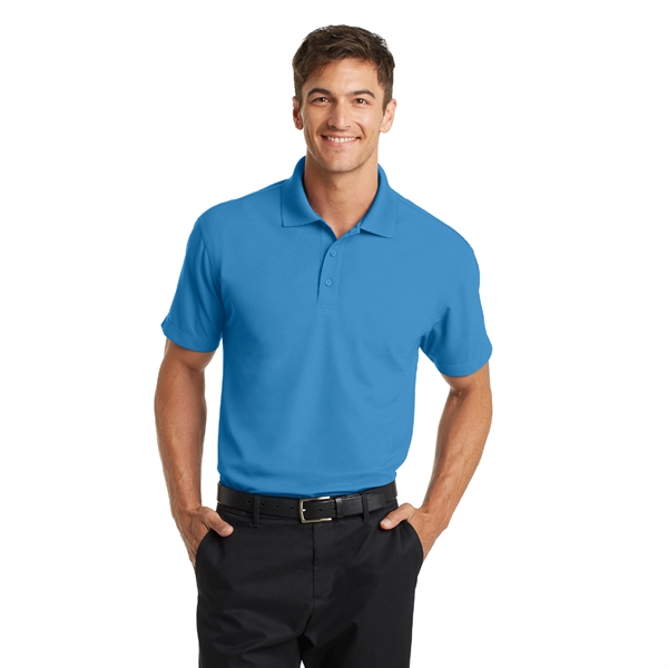 Port Authority® Dry Zone® Embroidered Grid Polo - Image 12