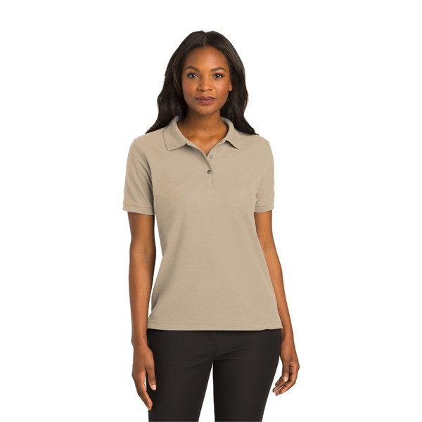 Port Authority® Ladies Silk Touch™ Embroidered Polo - Image 15