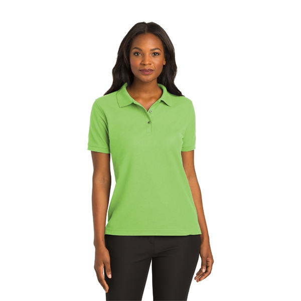 Port Authority® Ladies Silk Touch™ Embroidered Polo - Image 18